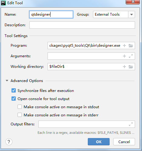 python+pycharm+pyqt的配置插图(2)