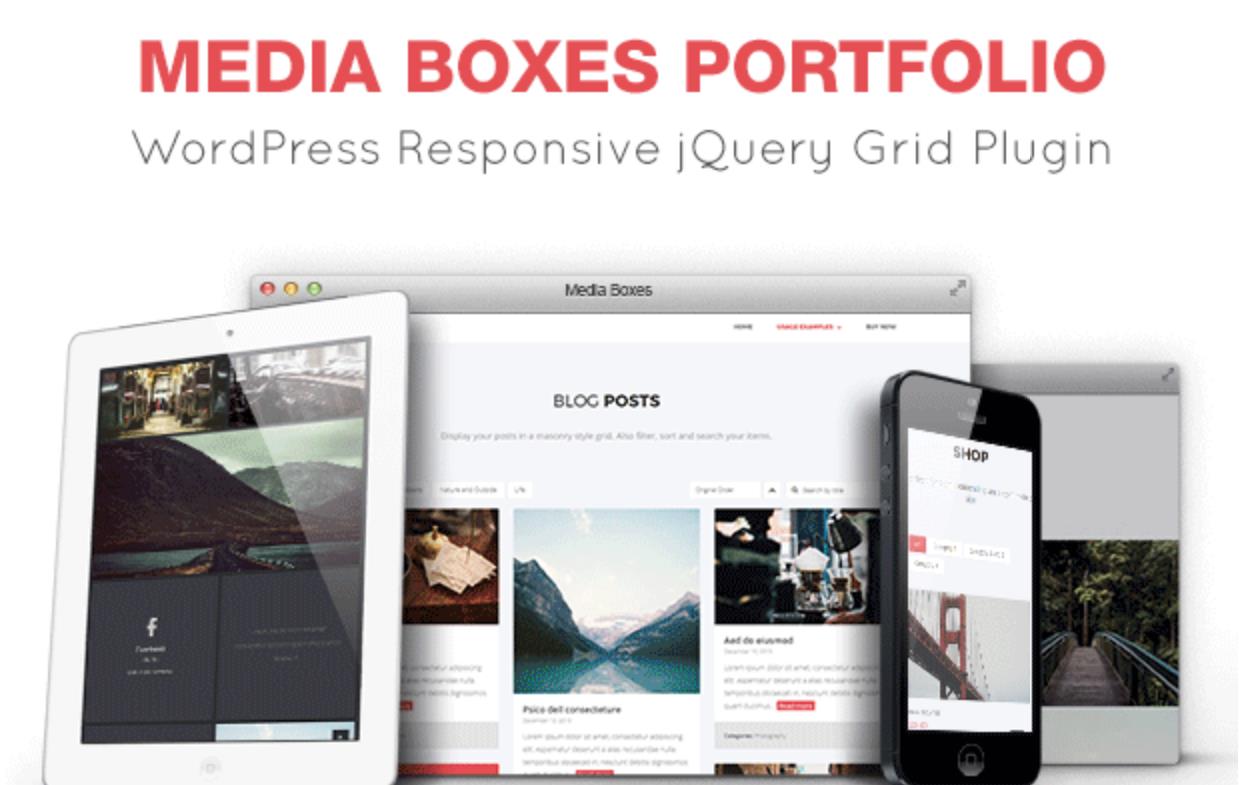 WP Media Boxes Portfolio v1.4.3插图(1)