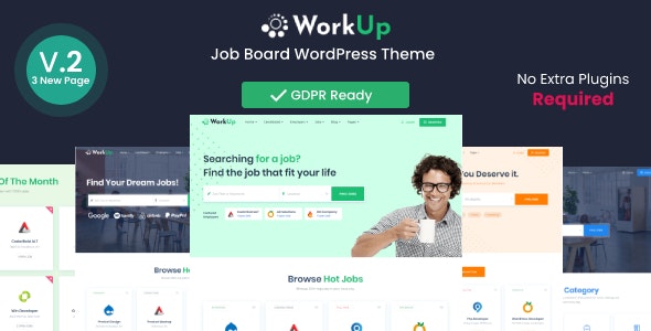 workup v2.1.25 – WordPress工作板主题插图