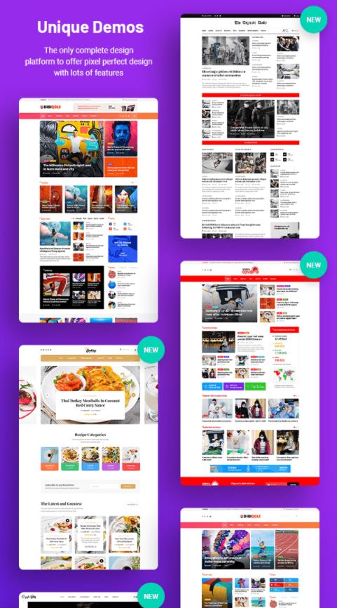 Digiqole v2.2.3 –  新闻杂志门户网站主题模板插图(2)