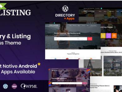 DWT Listing v3.2.7汉化破解版 – WordPress目录和列表主题插图
