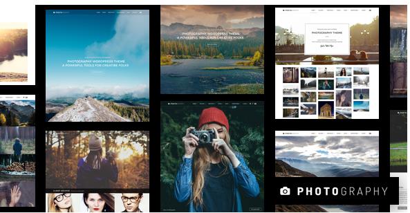 Photography v7.6.6破解版（已汉化） – wordpress摄影主题模板插图