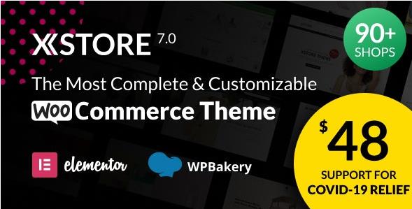 XStore v7.2.1破解版–响应式多用途WooCommerce WordPress主题插图