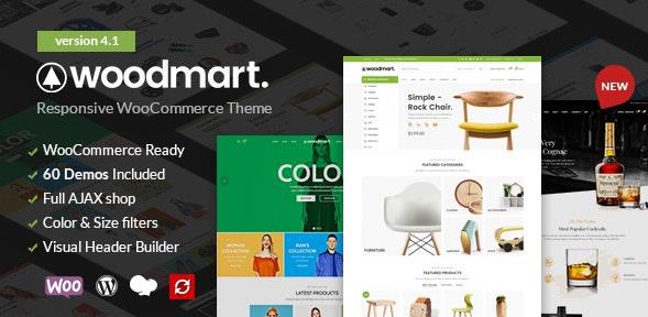 WoodMart v8.1.1（已汉化） –  WordPress自适应WooCommerce主题插图