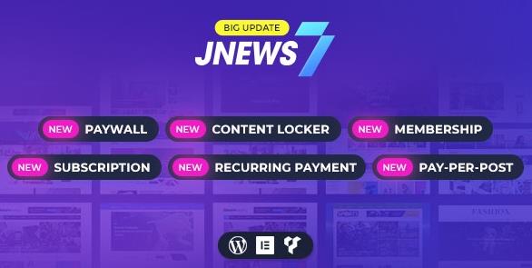 JNews v7.1.8破解版– WordPress报纸杂志博客AMP主题插图
