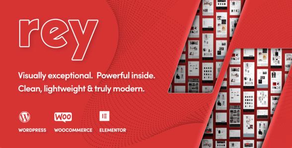 Rey v1.9.5 – WordPress 时尚与服装、家具主题插图