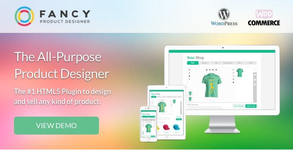 Fancy Product Designer v4.5.5 产品设计插件插图