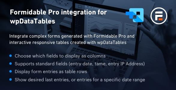 wpDataTables v1.4 强大表单集成插件插图