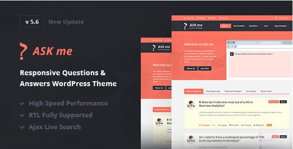 Ask Me v7.0.1破解版（已汉化） – WordPress问答主题插图