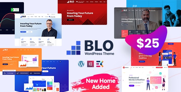BLO v3.8破解版 – WordPress公司业务主题插图