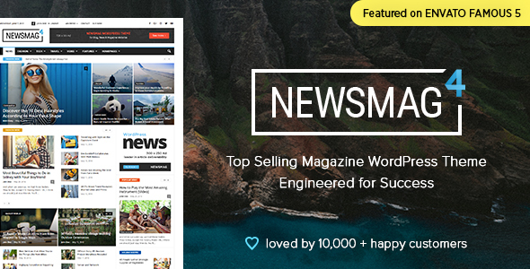 Newsmag v5.4.3 – 新闻杂志报纸主题插图