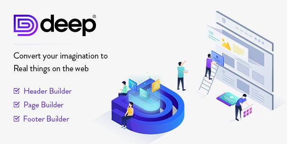 Deep 4.3.2 – 高级WordPress主题插图