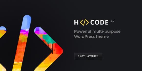 H-Code v2.4 – 响应式和多用途WordPress主题插图