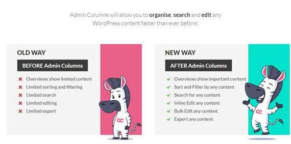 Admin Columns Pro 5.4 专栏管理插件