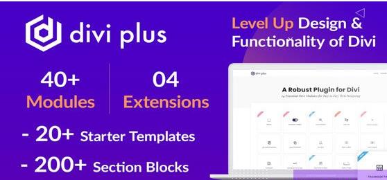 Divi Plus v1.6.2 – 41个功能强大的Divi主题模块