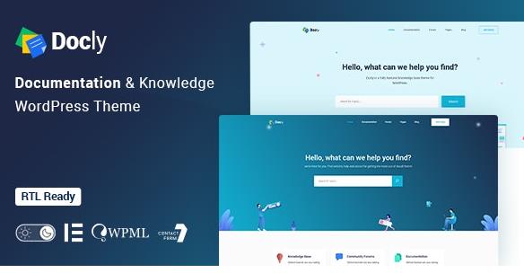 Docly v1.2.6 –文档和知识库WordPress主题