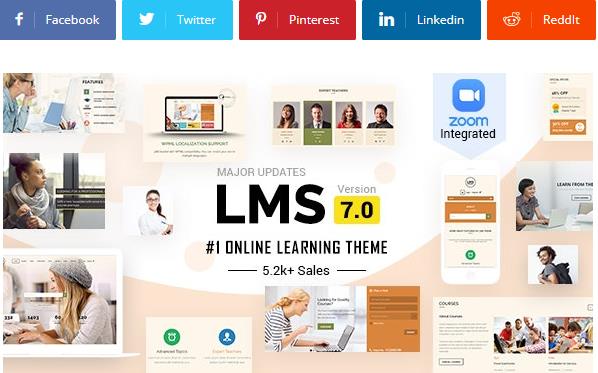 LMS WordPress Theme 7.6