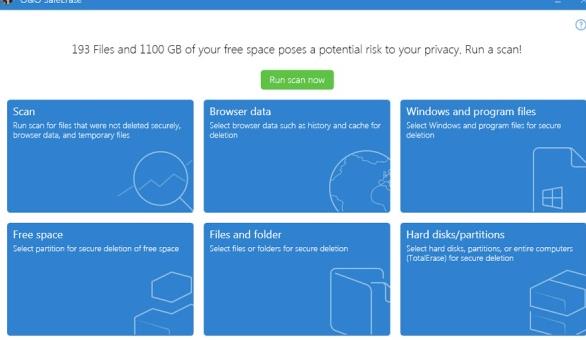 O＆O SafeErase Professional 15.11.80 文件粉碎机