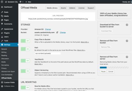 WP Offload Media v3.2.12破解版(已汉化) – WordPress网站加速插件