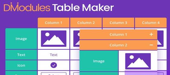 Divi Table Maker Modules v2.0.1插图