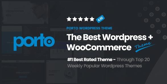 Porto v5.5.5 – 自适应电子商务WordPress主题插图