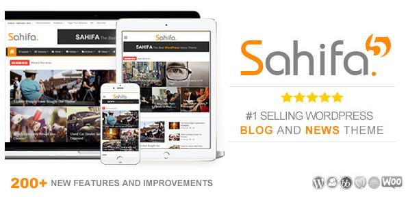 Sahifa v5.8.2 – 响应式WordPress新闻/杂志/博客主题插图