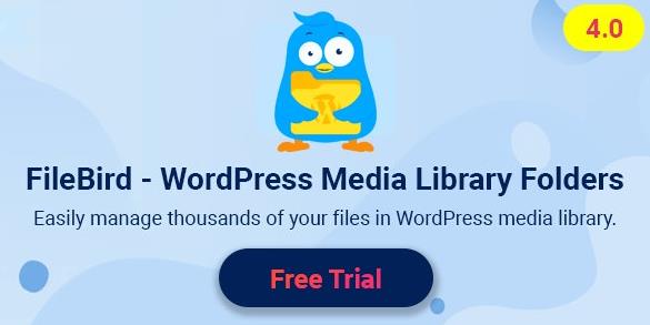 FileBird Pro v4.3.2 – WordPress媒体库文件夹插图