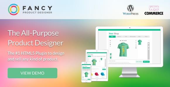 Fancy Product Designer v4.5.6 – WordPress产品设计插件插图
