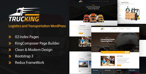 Trucking v1.18 – WordPress物流运输主题插图