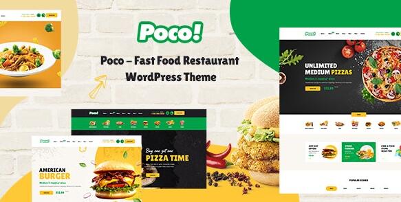 Poco v1.9.4 – WordPress快餐餐厅主题插图