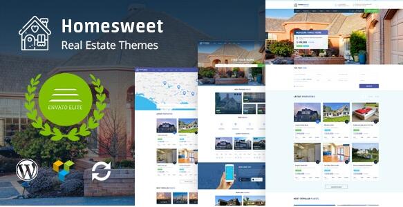 HomeSweet v1.9破解版(已汉化） – WordPress房地产主题插图