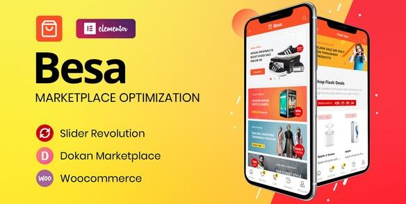 Besa v1.2.7汉化破解版 – Elementor Marketplace WooCommerce主题插图