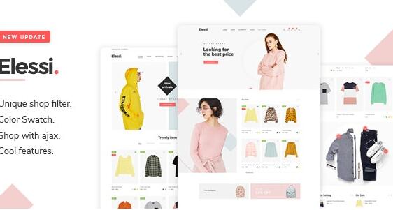 Elessi v4.1.4汉化破解版 – WooCommerce AJAX WordPress主题插图