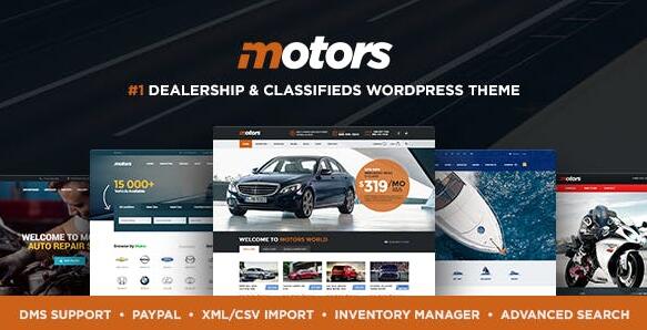Motors v5.6.62（已汉化）+ Mobile App –分类WordPress主题插图