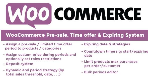 WooCommerce Pre-sale, Time offer & Expiring System v11.5（已汉化）插图