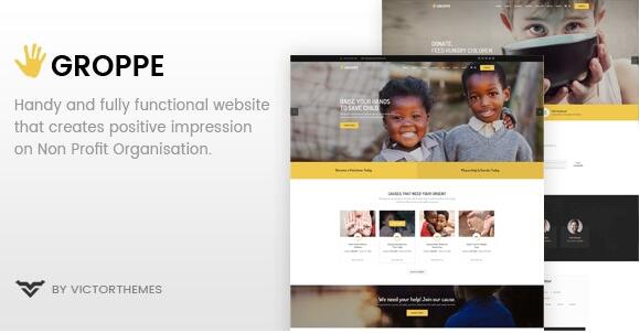 Groppe v2.7 – Nonprofit WordPress Theme插图