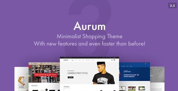 Aurum v4.0.6汉化破解版 – Minimalist Shopping WordPress主题插图