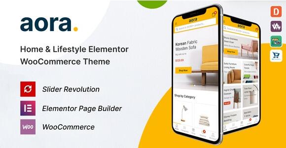 Aora v1.3.7 – WooCommerce主题插图