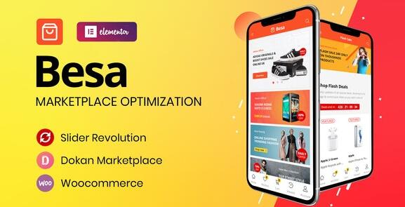 Besa v1.2.8 – Elementor Marketplace WooCommerce Theme插图