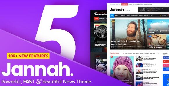 Jannah v5.3.1 汉化破解版– Newspaper Magazine News BuddyPress AMP插图