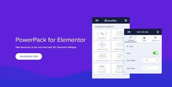 PowerPack For Elements v2.2.3汉化破解版 – Elementor的附加组件插图