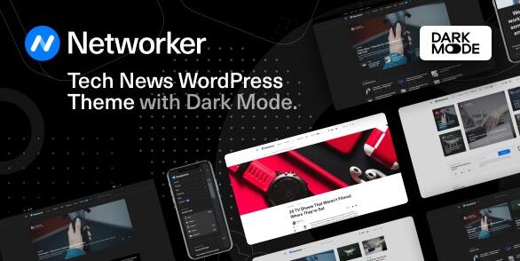Networker v1.2.0破解版 – WordPress新闻科技主题插图
