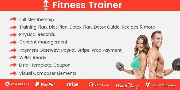 Fitness Trainer v1.6.5 – 健身房会员插件插图