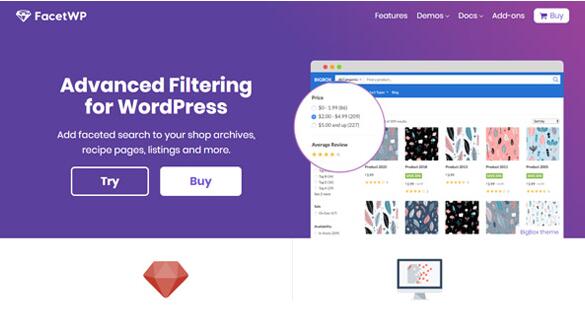 FacetWP v3.7.1破解版 – WordPress高级筛选搜索插件插图