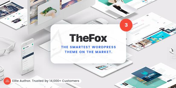 TheFox v3.9.9.9.9破解版–响应式多用途WordPress主题插图