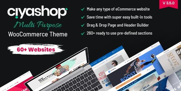 CiyaShop v3.8.1破解版– WooCommerce WordPress主题插图