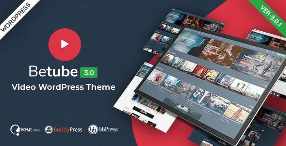 Betube v3.0.10 – WordPress视频主题插图