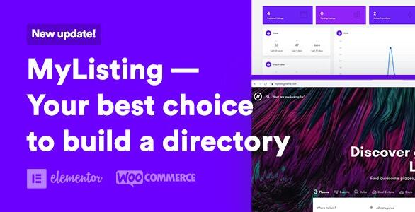 MyListing v2.11.9（已汉化） – WordPress目录和列表主题插图