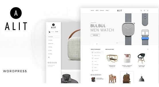 Alit v1.22 – 极简响应式Woocommerce WordPress主题插图