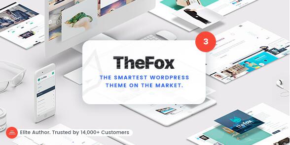 TheFox v3.9.9.9.10 破解版– 响应式多用途WordPress主题插图